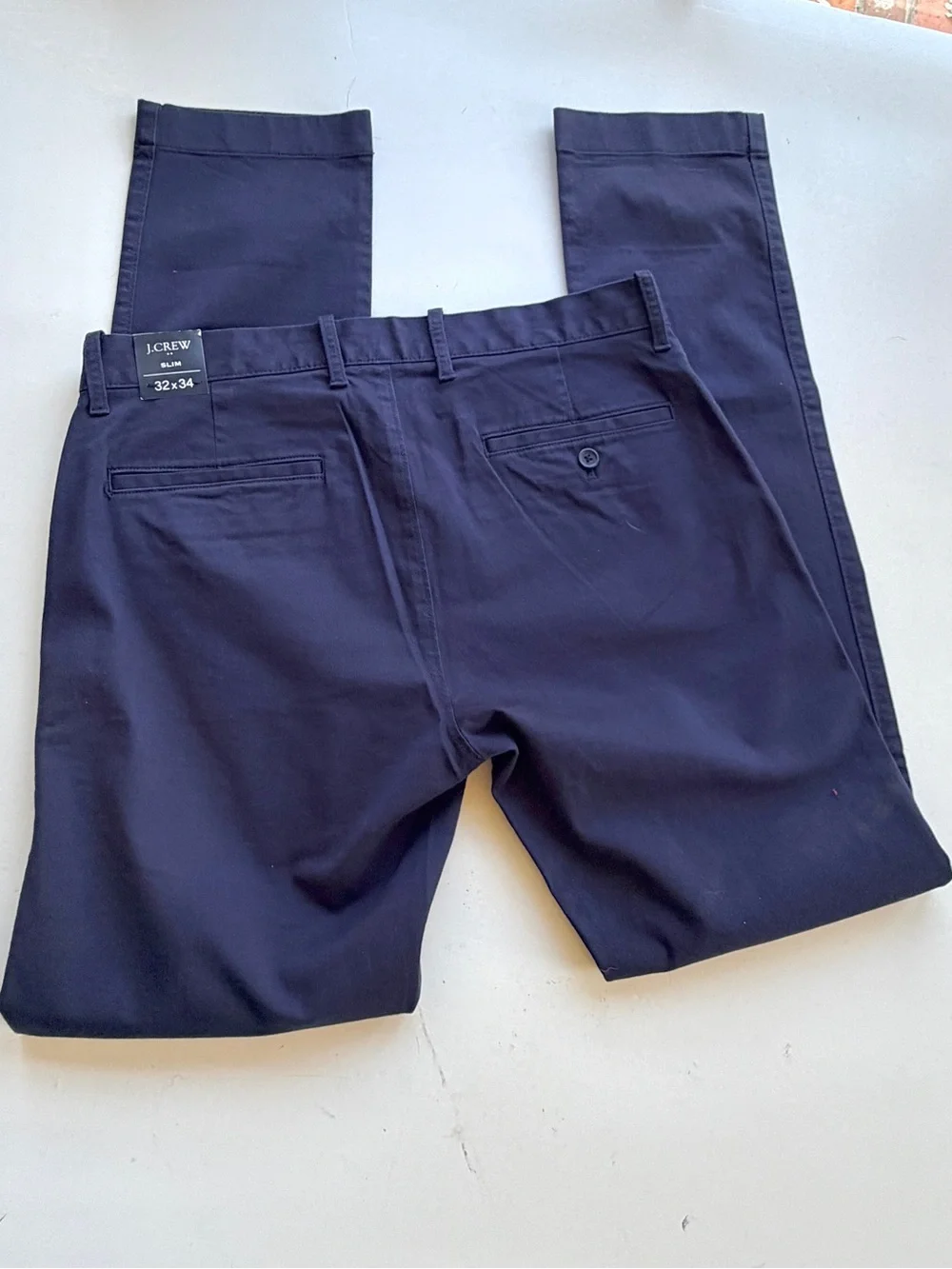 J.Crew Factory Flex Chino Pants Mens 32x34 Slim Fit  H3167